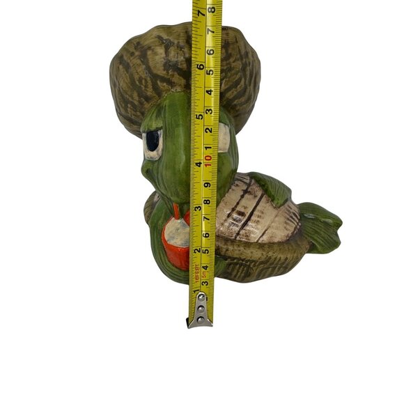 Tiki Tony Luau Louie Cocktail Sippin Chill Beach Turtle Ceramic Tiki Mug - Picture 7 of 7